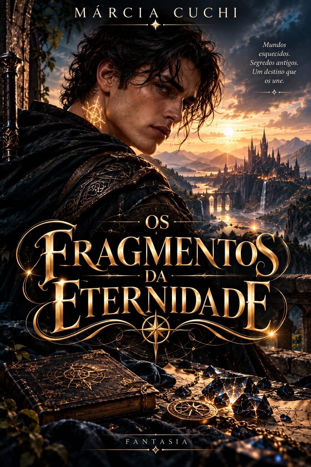Capa de Os Fragmentos da Eternidade — E-book Kindle